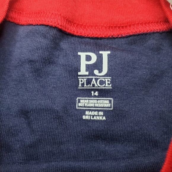 NWT THE CHILDREN’S PLACE 2 pc Snug Fit Cotton Pajama Set Christmas - size 14 - Picture 3 of 5